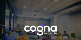 cogna logo e sala de aula