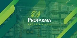 Profarma logo e centro de distribuição