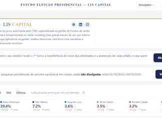 Ferramenta interativa e com Simulador das Eleições 2026